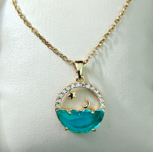Aqua Necklace